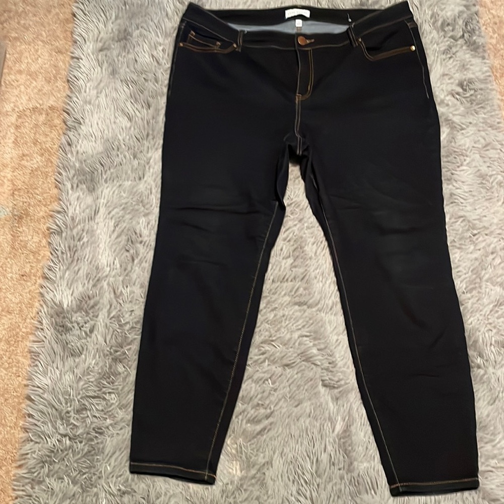 Lane Bryant Sateen denim pants